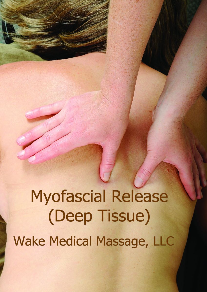 Myofascial releas.  Medical Massage integrated with Deep release for stubborn aches and pain. 