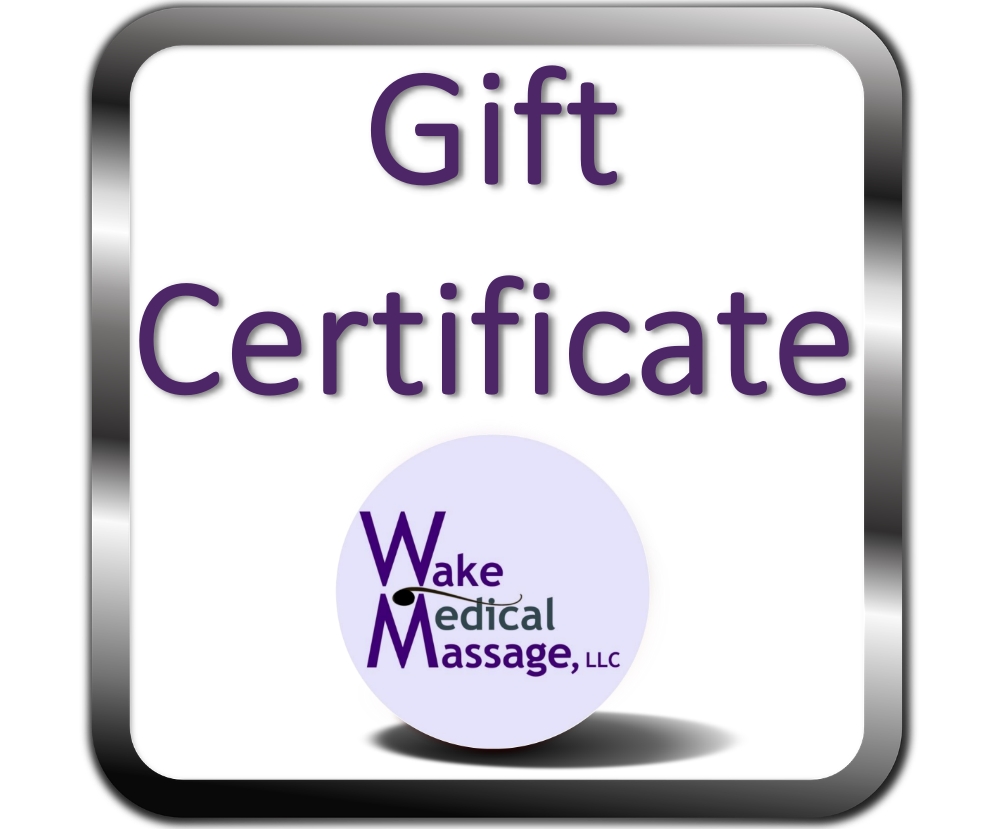 Gift Certificate - A perfect gift for every body! 